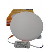 Светильник круг безрам. встраив. 36W 220V 4200K 225x30 Ecola downlight DFRV36ELC