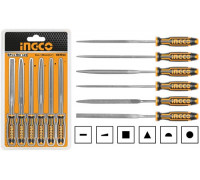 Набор надфилей 6шт 140мм INGCO HKTF63