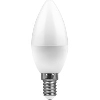 Лампа светодиодная  LB-570 (9w) 230v E14 6400K свеча 