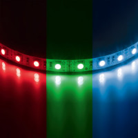 Ecola LED strip PRO 4.8W/m 12v IP20 10mm 60led/m RGB разноцветная светодиодная лента на катушке 5 м. P2LM05ESB